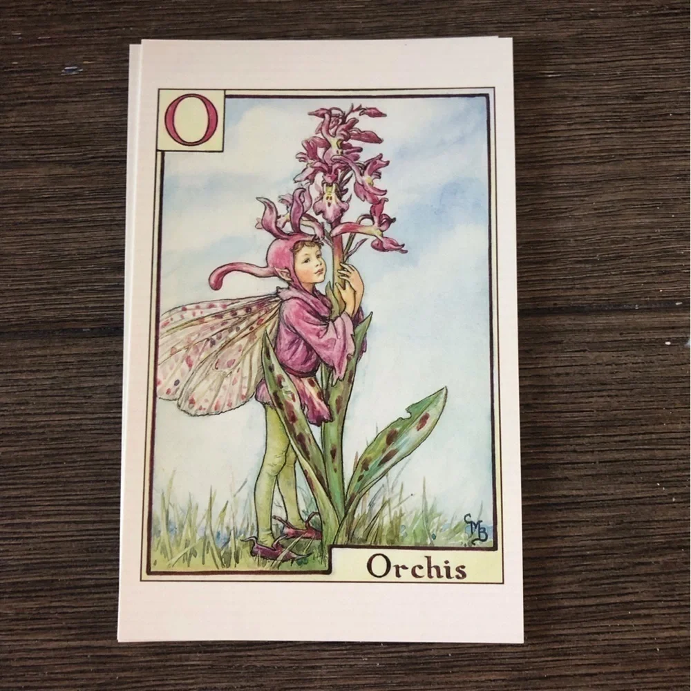 Garden Flower Fairies by: Cicely Mary Barker postcard set #11